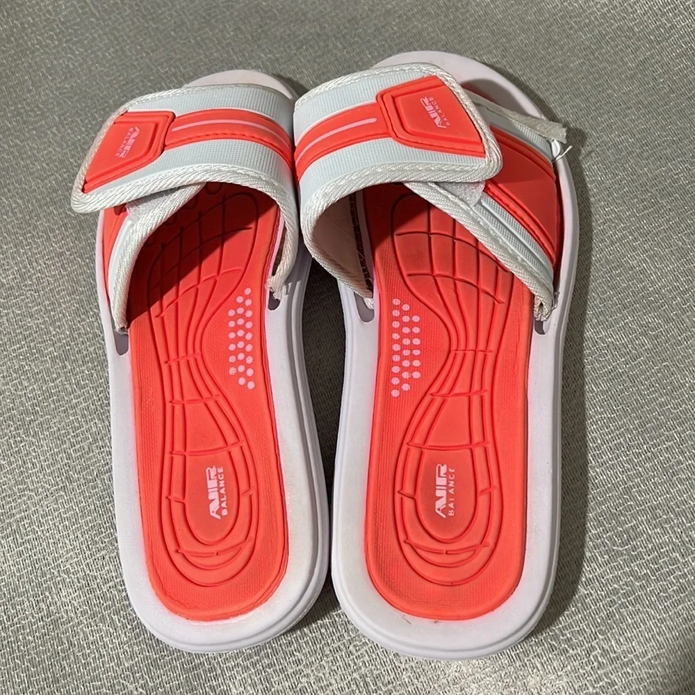 Air Balance Flip Flops Slide Beach Sandals Kids Size 2